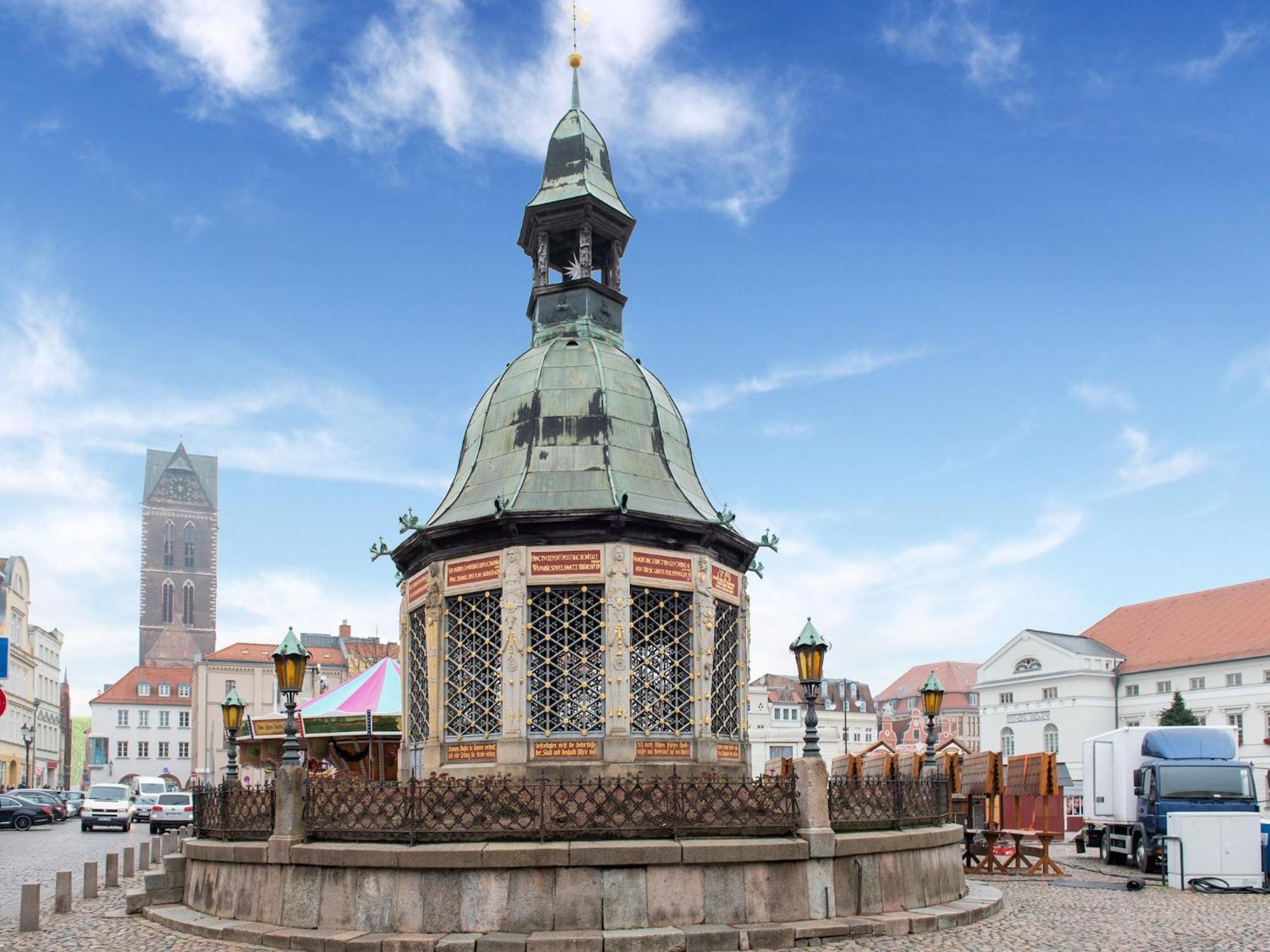 Comfortable Apartment In Wismar Mecklenburg With Fireplace Zewnętrze zdjęcie